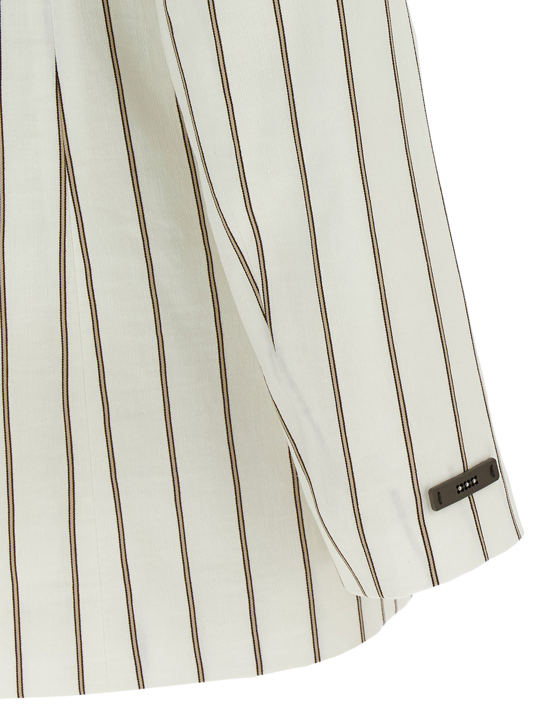 Peserico Pinstripe Twill Blazer BlazerS - Bianco | 0dd3b566213bdd4844202c12cdc98fd688be0f38