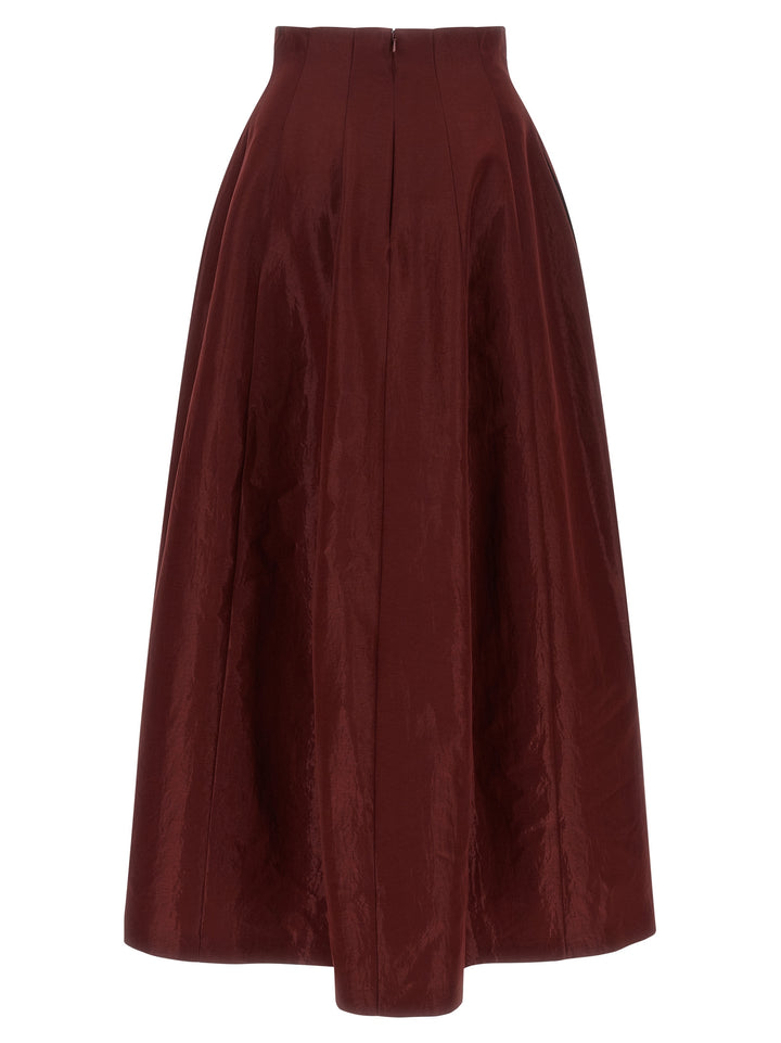 Alberta Ferretti Panel Skirt Gonne - Rosso | 3dd360dec950708e9c078be3d79a8e93ba4dc46b
