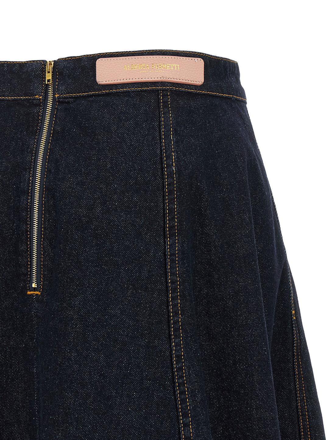 Alberta Ferretti Denim Skirt Gonne - Blu | 730d95a33491def4d076a086a8135a88aa61317b