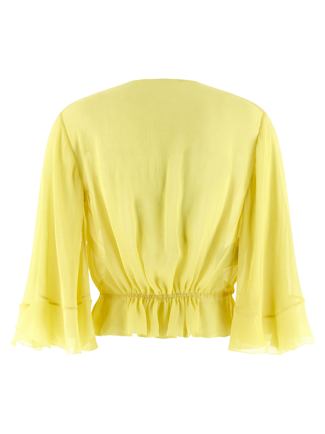 Alberta Ferretti Drawstring Shirt Camicie - Giallo | 74ec59f9c779eead3fce755380bd8db5a9abb2f5