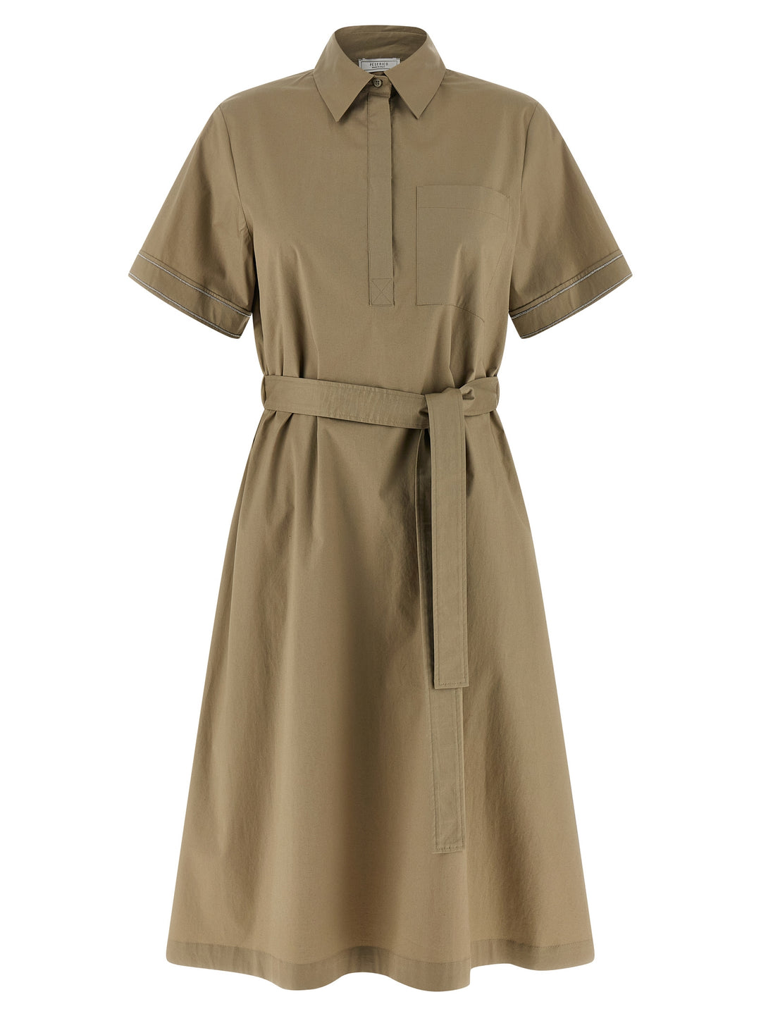 Peserico Chemisier Dress Abiti - Verde | 3ad69afad4e2ae03755122f7368294c7ebff888f