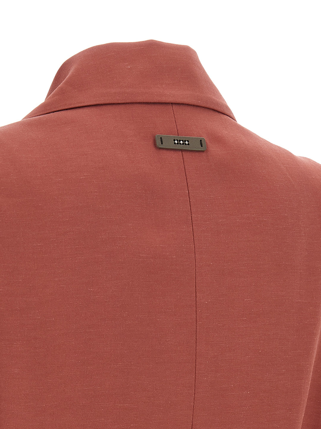 Peserico Linen Viscose Vest Gilet - Rosso | ee5841673f19f0baddc72dd748f9e3847d7240a9