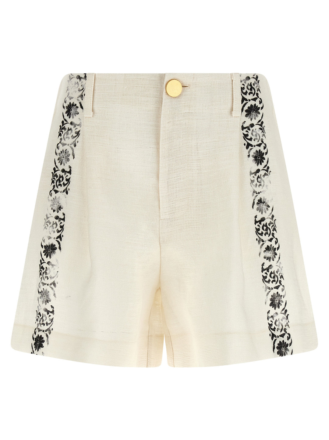 Alberta Ferretti Fortuny Bermuda e Short - Bianco/Nero | 613cf4e305ec27fc8dca1d1b8de89a1d443fc0bb
