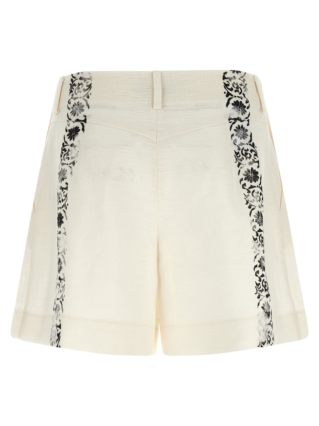 Alberta Ferretti Fortuny Bermuda e Short - Bianco/Nero | 0ae1895d0a3709dfaa0b2b146d8105d51f63bbad