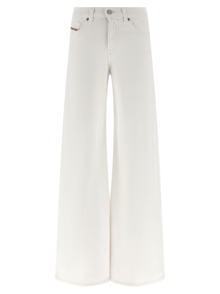 Diesel 1978 D-Akemi Jeans - Bianco | 21349e615f6c0f9b6d84e4bf491a00f34ccda93d