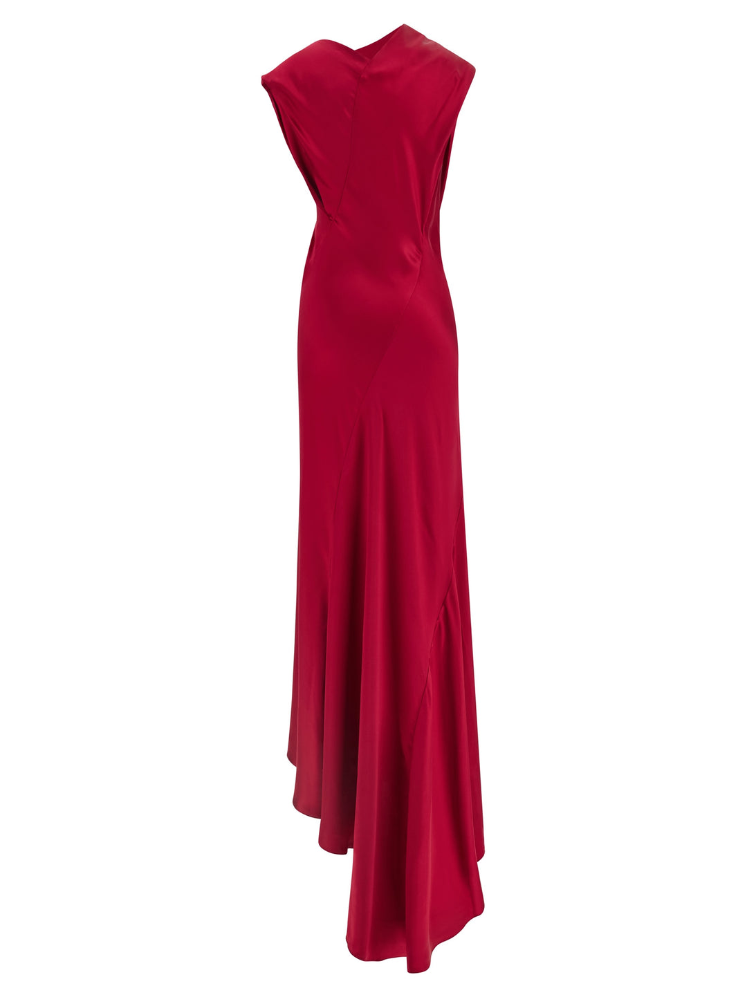 Alberta Ferretti Satin Dress Abiti - Fucsia | 7469750200346bc9bb30a92e81453c9802072196