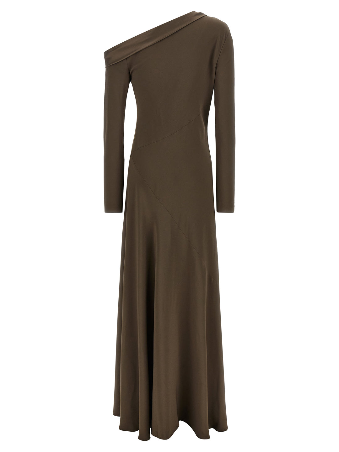 Alberta Ferretti Bare Shoulder Dress Abiti - Marrone | d3b27322f131c0a652f5cf1b4703a332a3567bdc