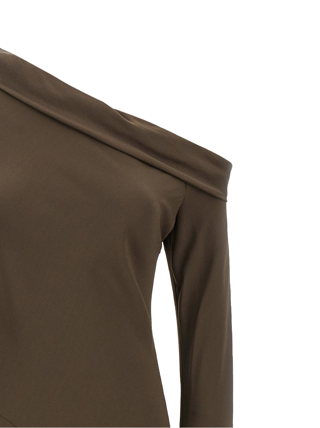 Alberta Ferretti Bare Shoulder Dress Abiti - Marrone | 978400f44f7692440d3c23ea4a15e7638c0b4616