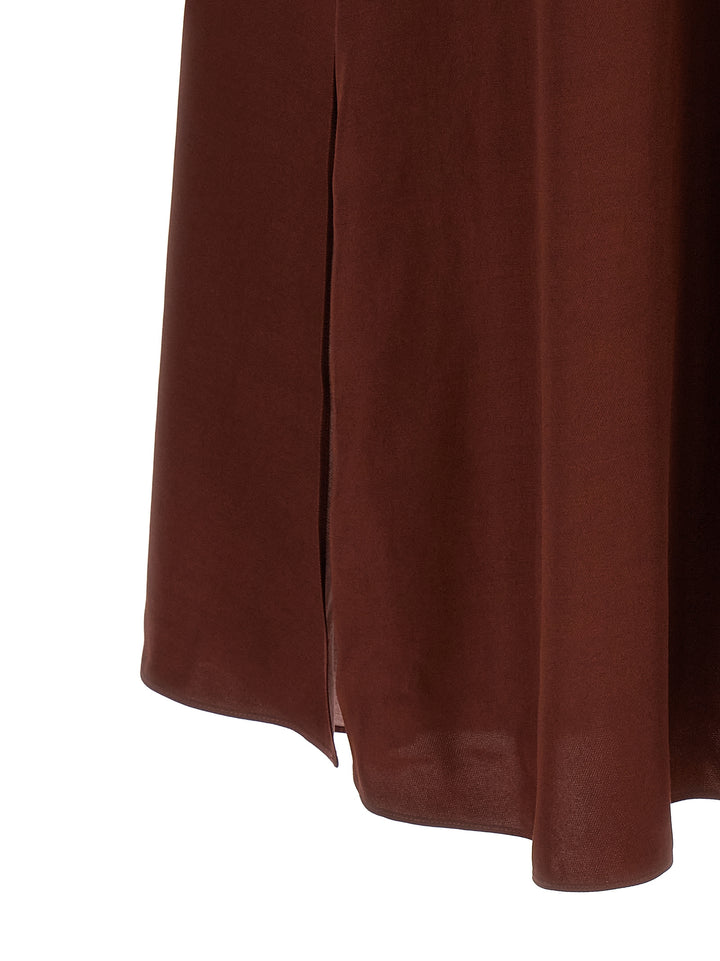 Alberta Ferretti Printed Dress Abiti - Bordeaux | 475ade1cae18c8c6968ee7640e47eac47a21f85d