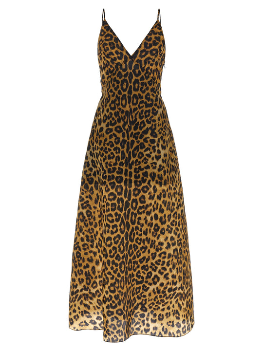 Organza Dress Abiti Marrone