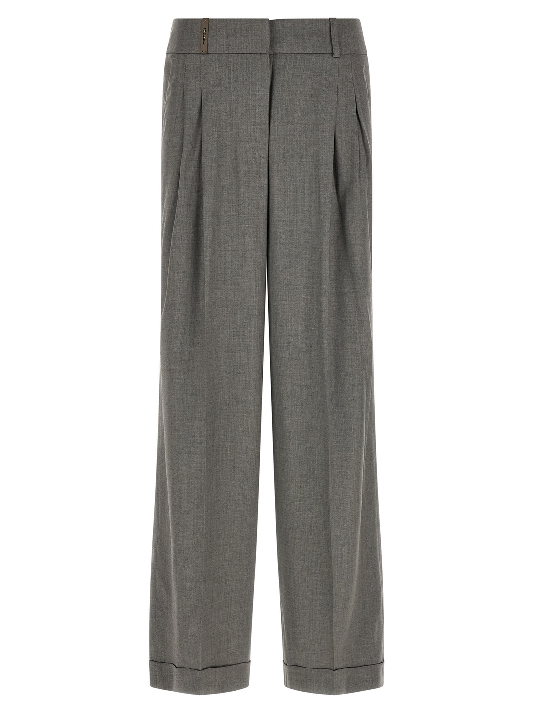 Peserico Palazzo Pantaloni - Grigio | 28770bbabde0773fb77089cda7037f4571332fb5