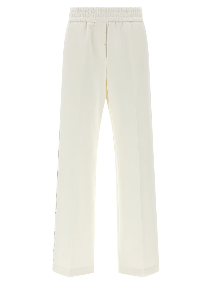 Peserico Punto Luce Pantaloni - Bianco | 6b5cf8b379e7b9bdb024bb18a07c67297632e95a