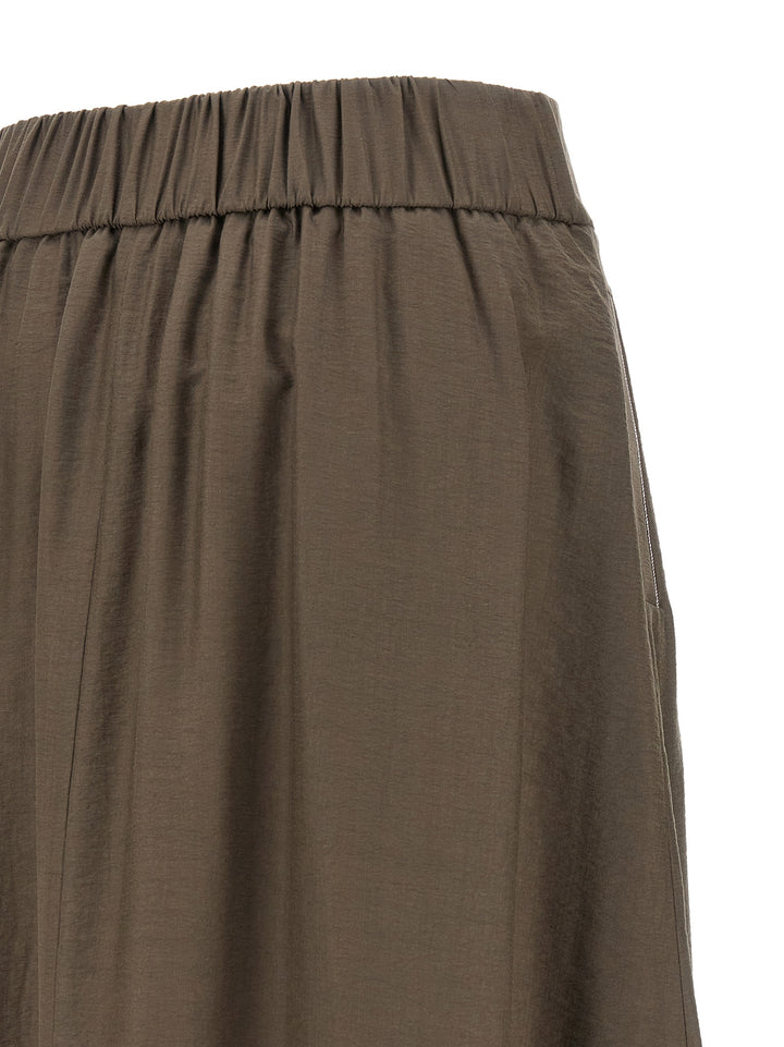 Peserico A-Line Skirt Gonne - Marrone | e42b9fa6f92be961ff21df7e36590ca772366147