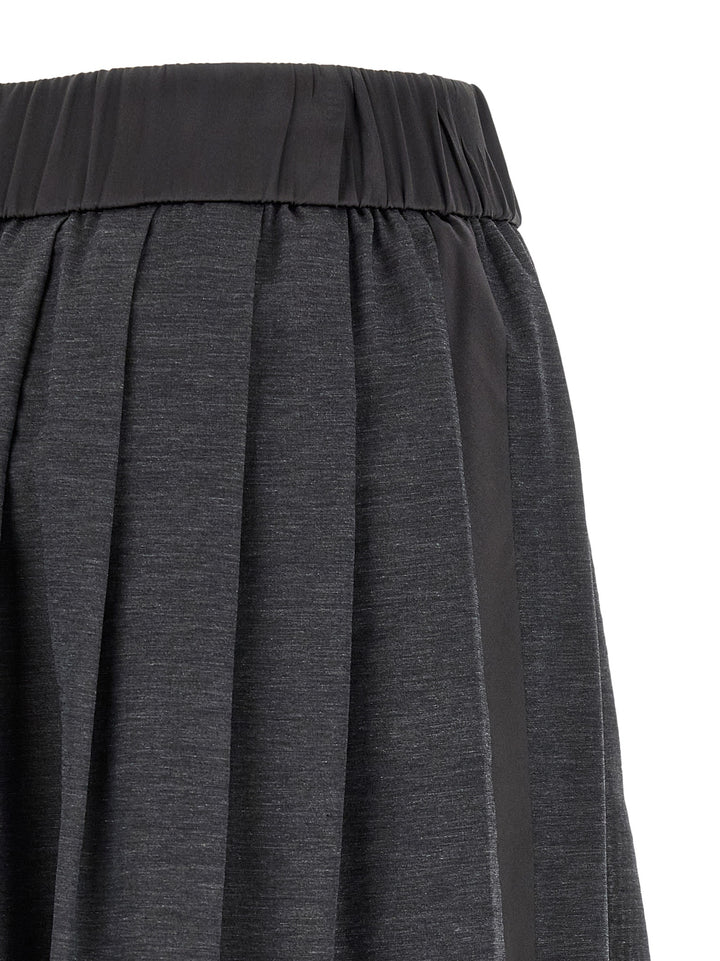 Peserico Skirt With Elastic Gonne - Grigio | c8560376d9d9ffda6b413aa204c1f707e629fe3e