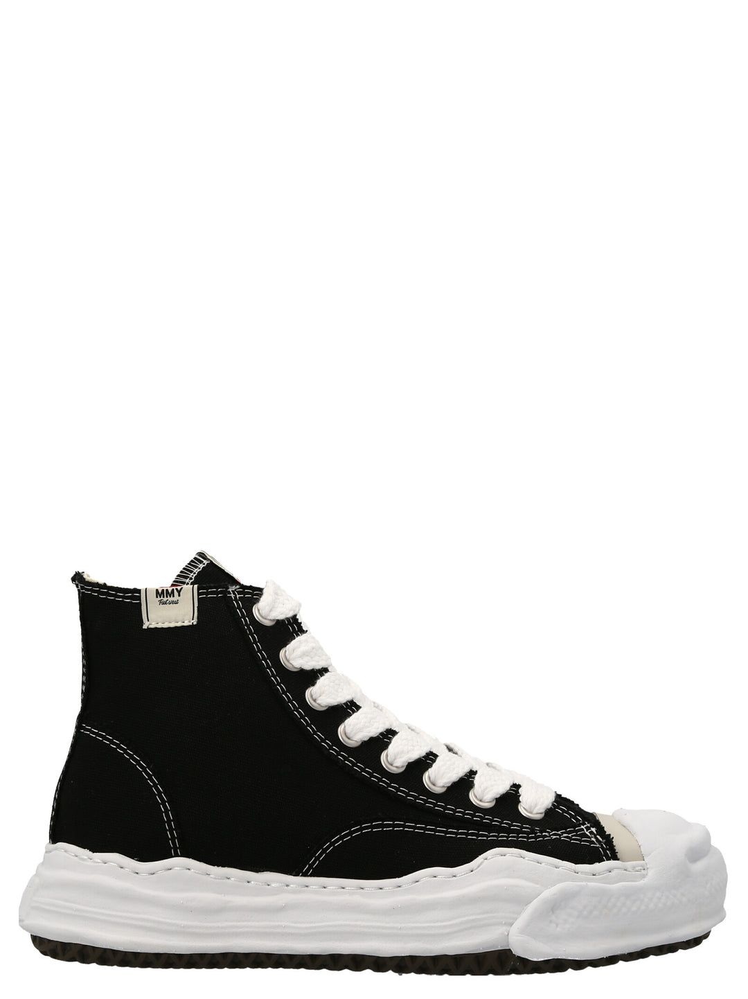 Maison Mihara Yasuhiro Hank High Sneakers - Nero | 1bf2a1635ab1f9e744d38107bf8cd53e90b22bc7