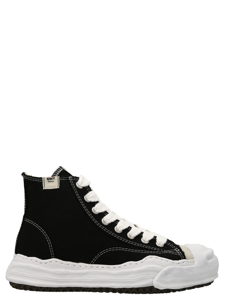Maison Mihara Yasuhiro Hank High Sneakers - Nero | 1bf2a1635ab1f9e744d38107bf8cd53e90b22bc7