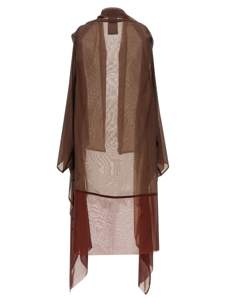 Alberta Ferretti Chiffon Cardigan Maglioni - Marrone | a97d4a233720322da6f1142e5d64e96bad41dbde