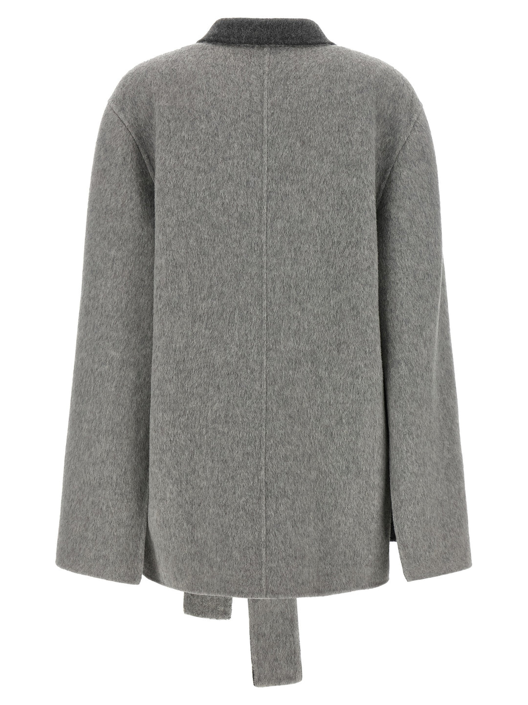 Alberta Ferretti Cardigan With Cape Sleeves Maglioni - Grigio | 4ee9cf82f8ce5c20e8851aa25f6b96b617497886
