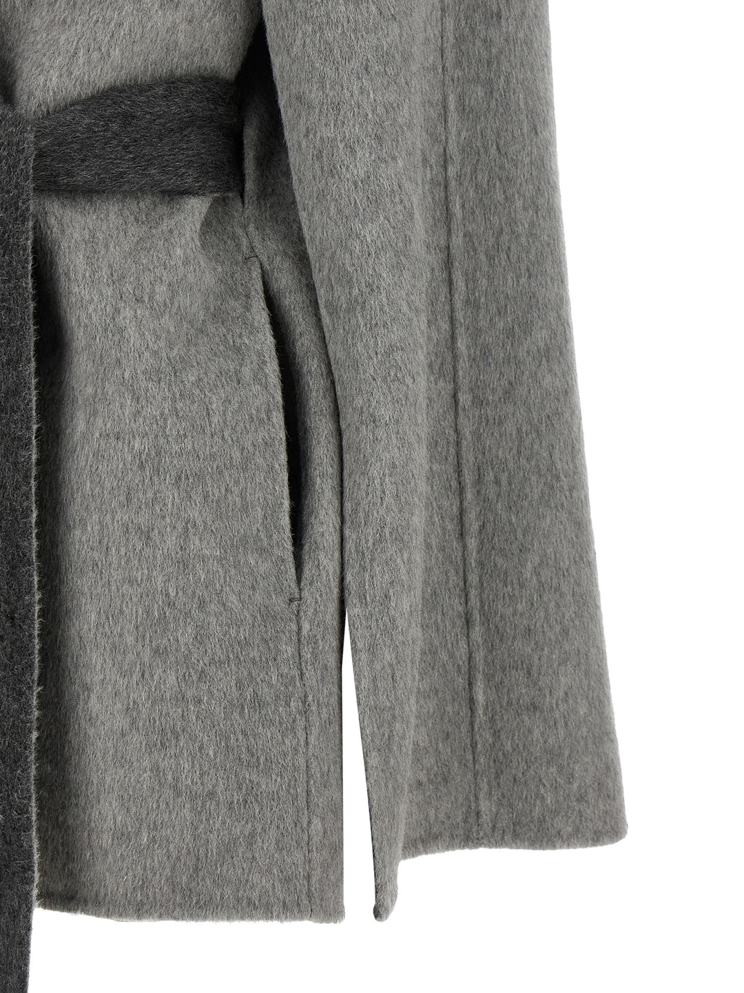 Alberta Ferretti Cardigan With Cape Sleeves Maglioni - Grigio | b25c7cc0a7e1eaa97797194763eb76aeefd91d1d