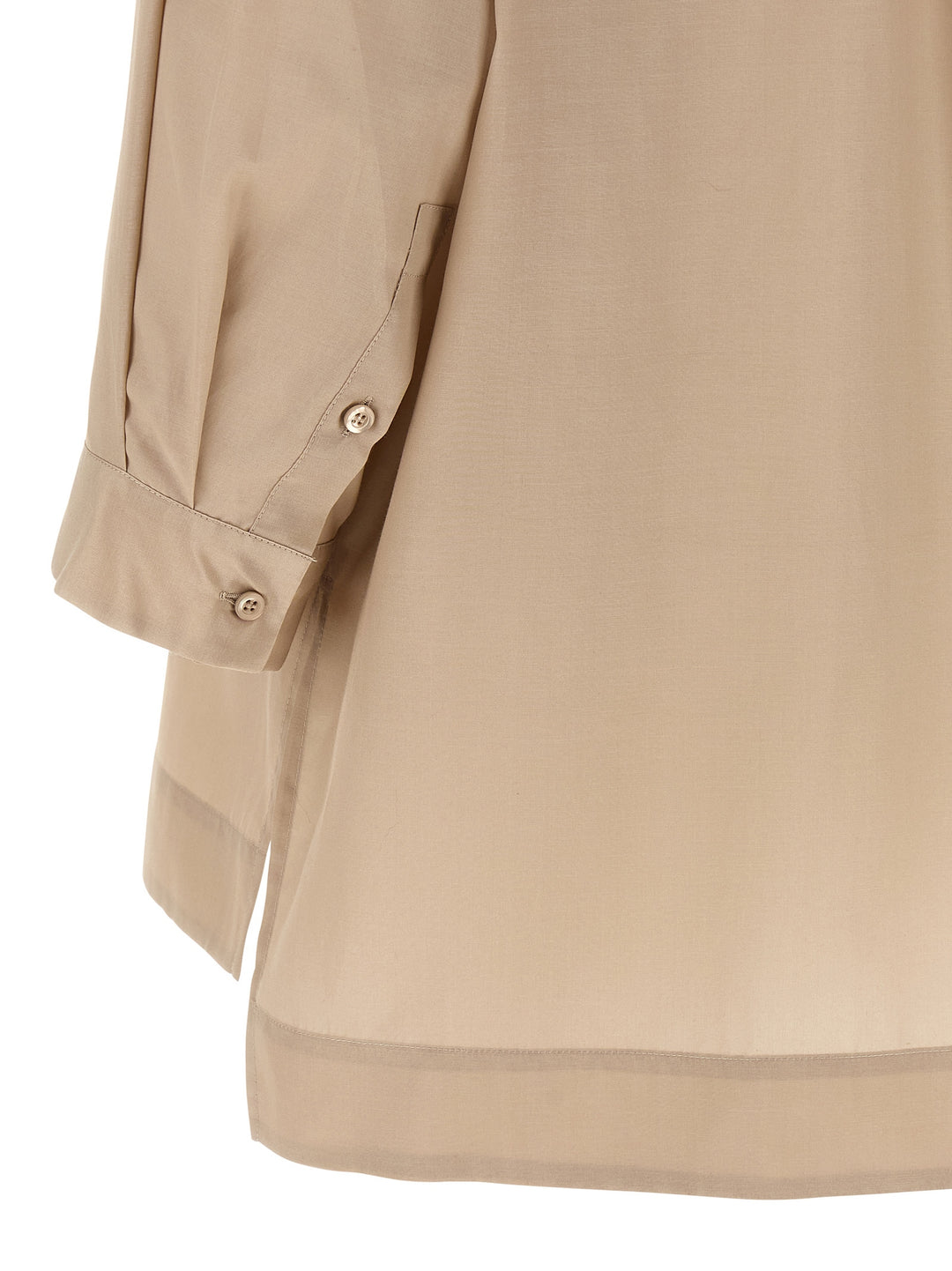 Peserico Asymmetric Hem Shirt Camicie - Beige | eac8e400b2d66ed34a1133ba8445710a7986419f
