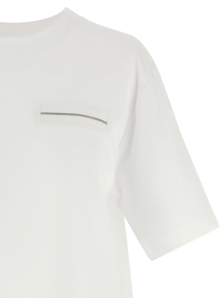 Peserico Punto Luce T shirt - Bianco | ee0225420698fbdb6efde9842bd4a67fbd44bb1a