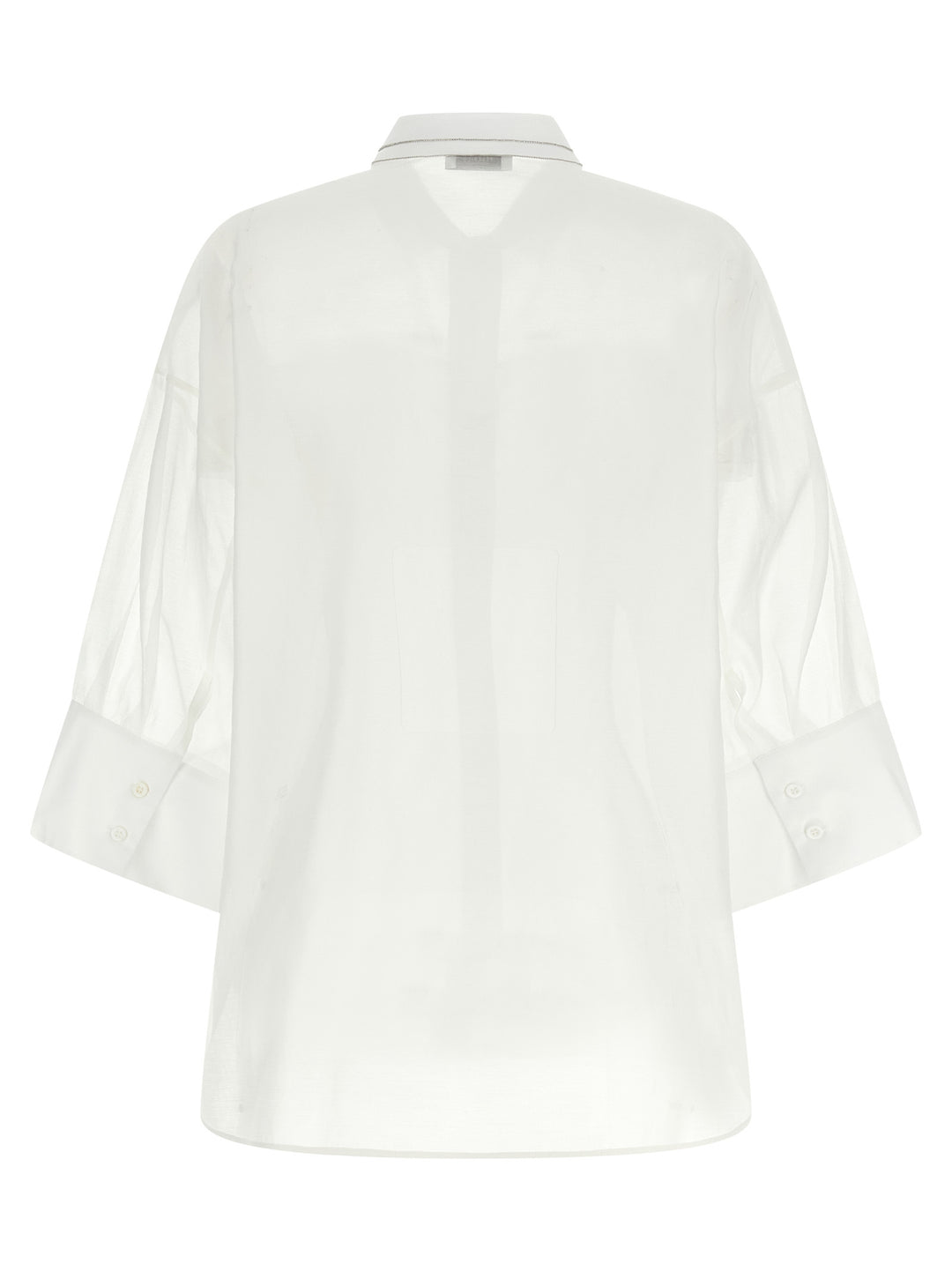 Peserico Organza Shirt Camicie - Bianco | 3c0f20811e65c1f50e3569de16e456b63b386844