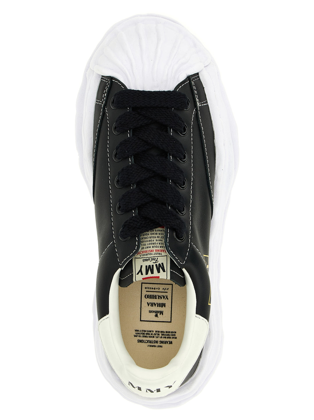 Maison Mihara Yasuhiro Blakey Sneakers - Bianco/Nero | 1cd1e0c91bb1e26cd765cdb61b7f9999d835797c
