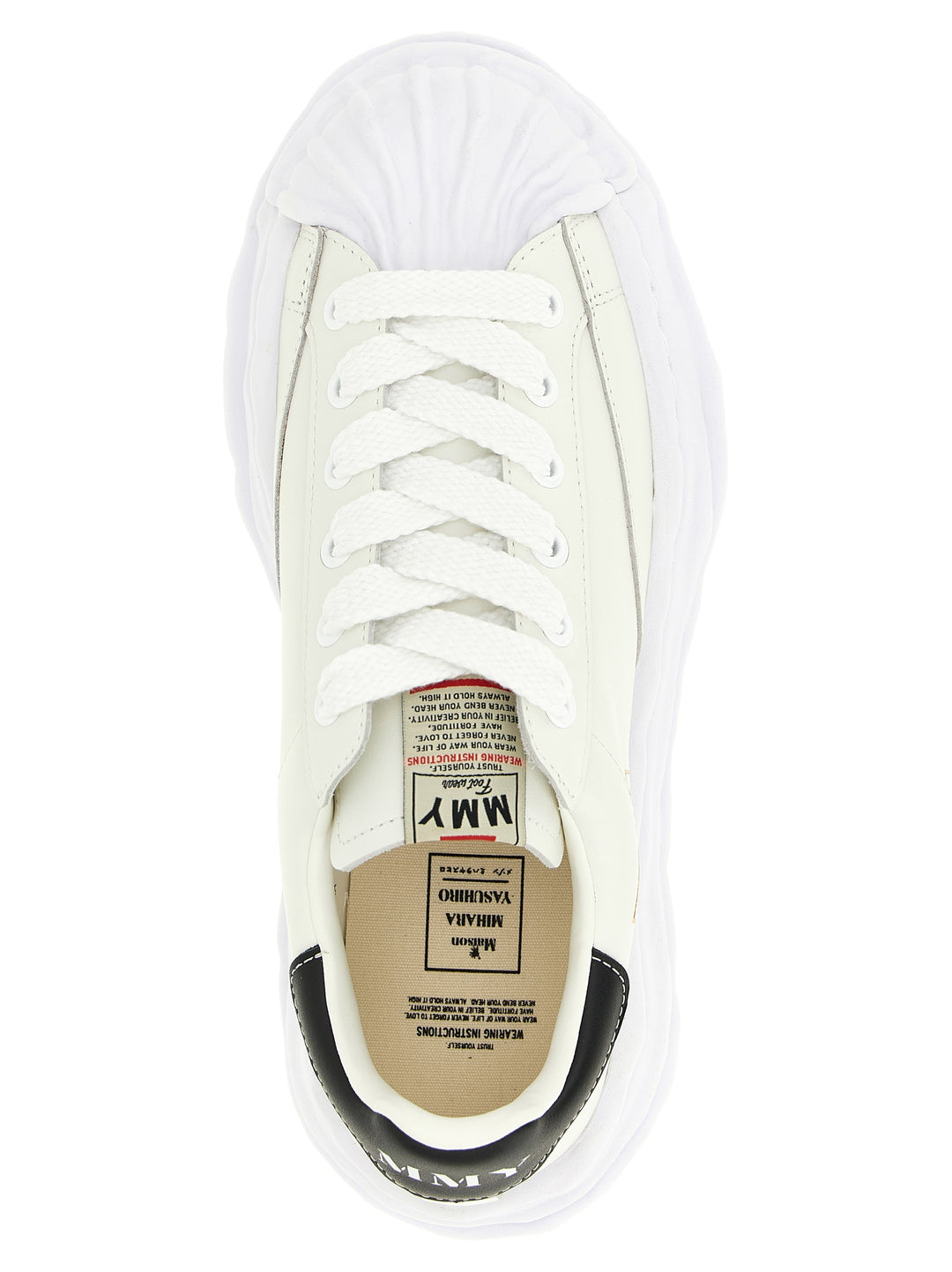 Maison Mihara Yasuhiro Blakey Sneakers - Bianco/Nero | 4fddb46d078b2e18d364a4a2c42455bf48320eed