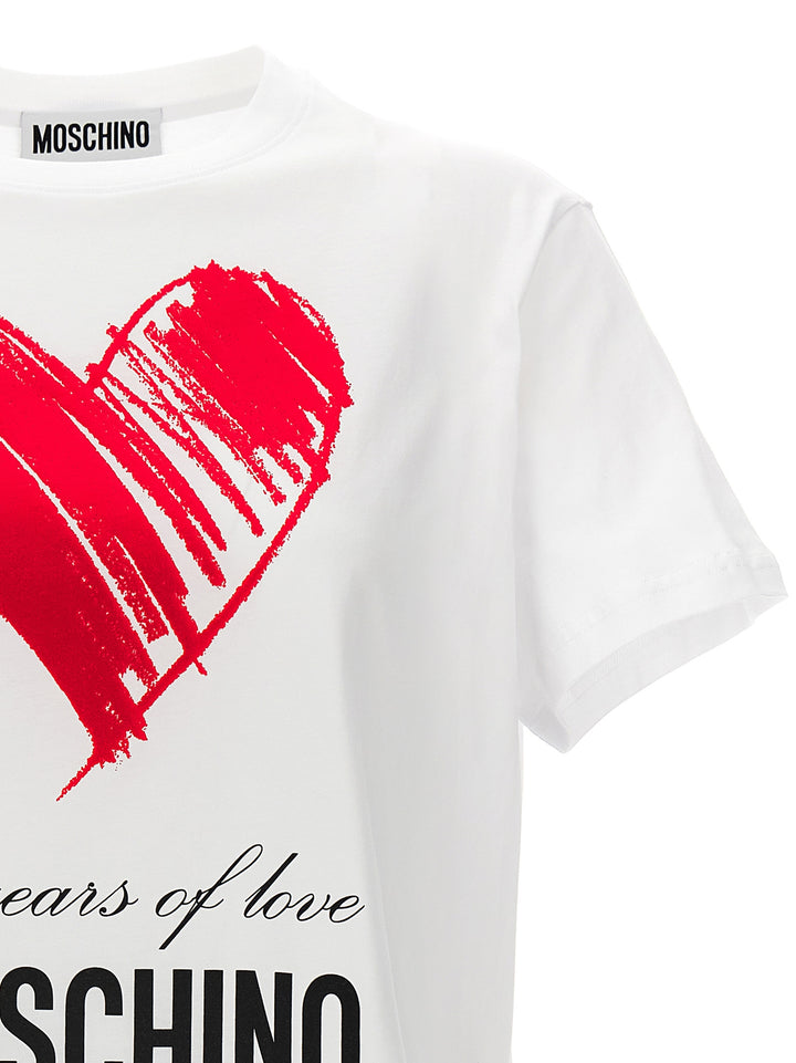 40 Years Of Love T Shirt Beige