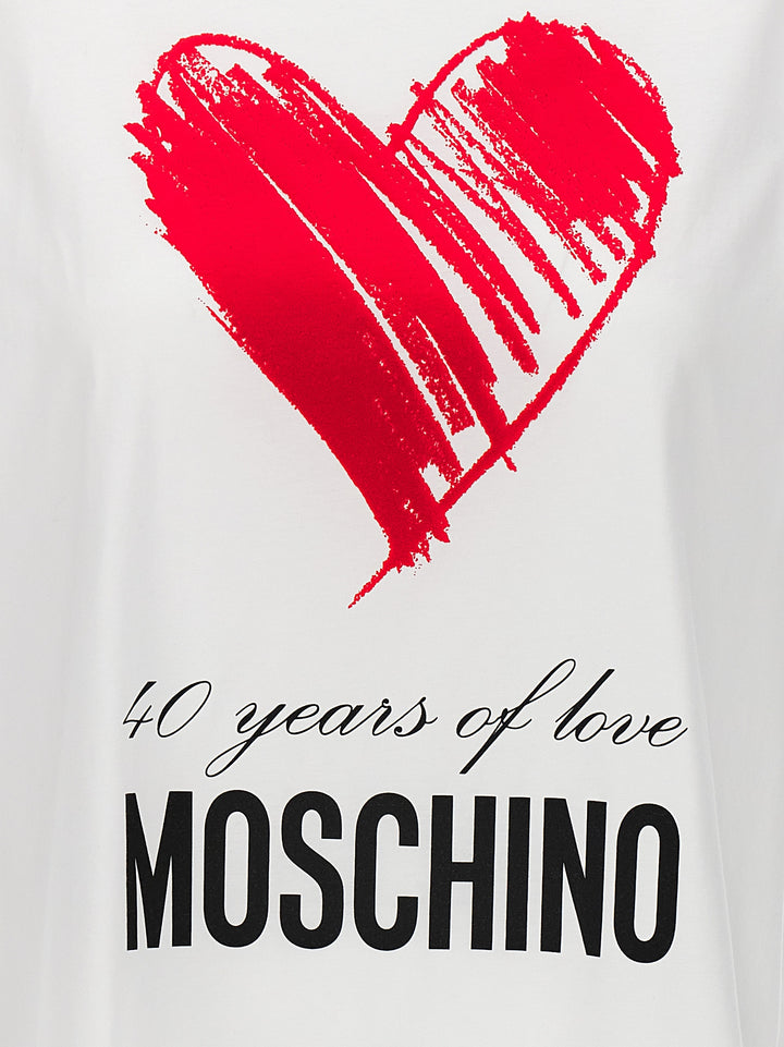 40 Years Of Love T Shirt Beige