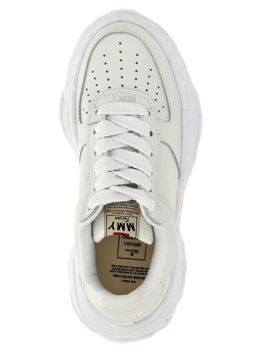 Maison Mihara Yasuhiro Wayne Sneakers - Bianco | d82b6e336b40e1b103d5dab39342bbf2fbe34b7d