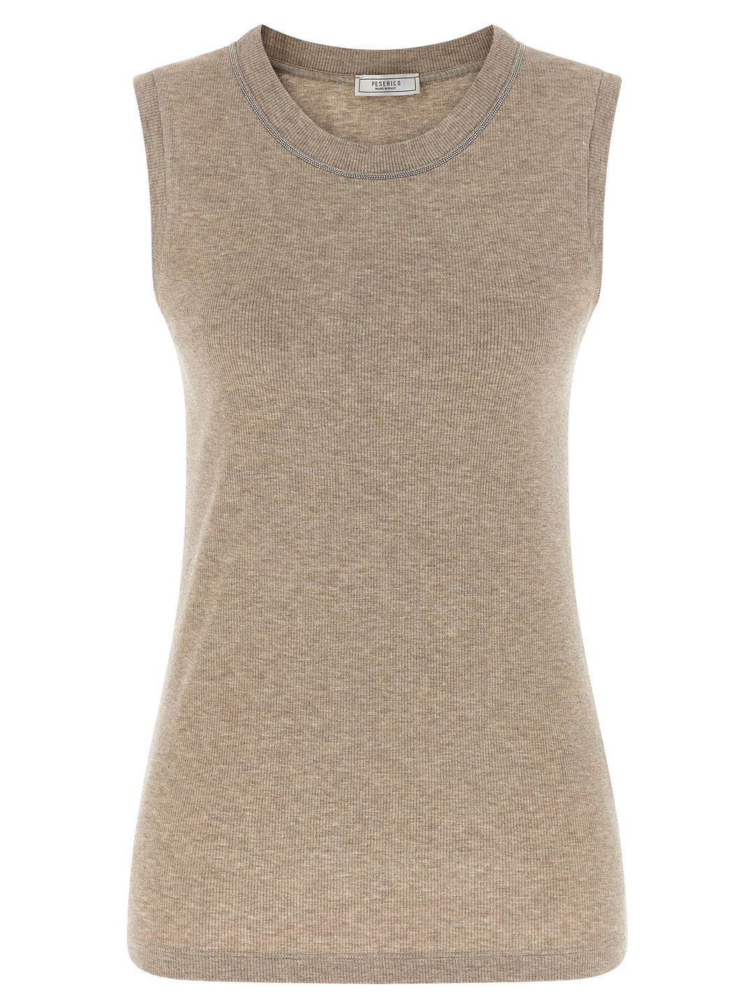 Peserico Punto Luce Top - Beige | 71abe46b50fcba68f43c63c222946f6f3d8ea02b