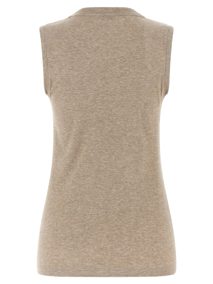 Peserico Punto Luce Top - Beige | f31d29f15297c976d0137400bbcf2674eef4dc36