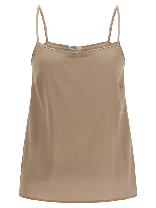 Punto Luce Top Marrone