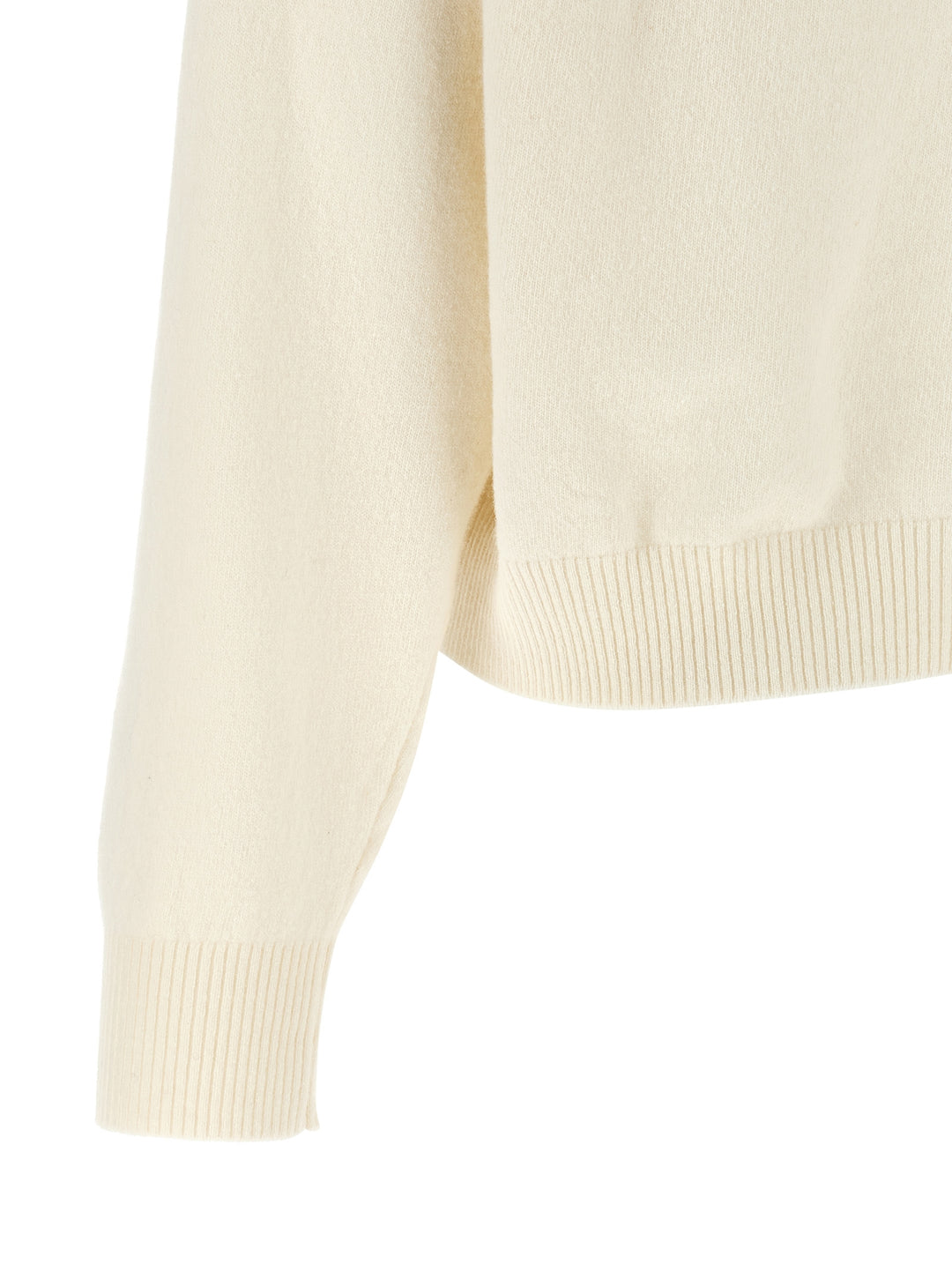 Alberta Ferretti Embroidered Flower Sweater Maglioni - Bianco | ef5c00ee9f0f867a7d406078c675ed21ab80c952