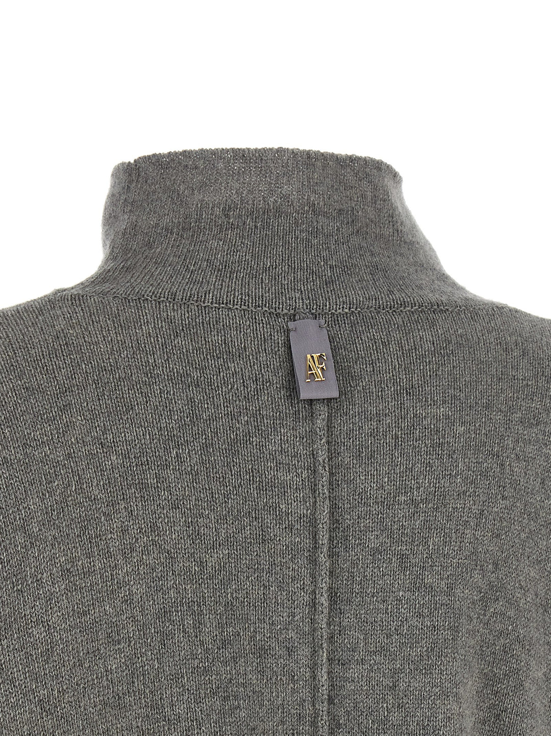Alberta Ferretti Central Stitching Sweater Maglioni - Grigio | 75550b15d6cddac8dfbafe7062f5c750bae54fce