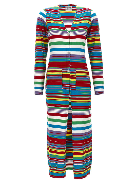 Striped Cardigan Maglioni Multicolor