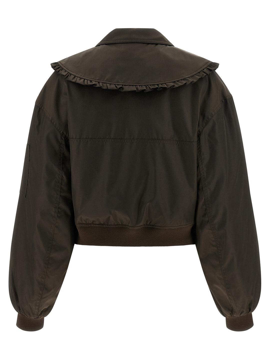 Ganni Duchesse Nylon Puffer Jackets - Marrone | d7483a97b847a8331b5507ab27a7fc110f37fbc9
