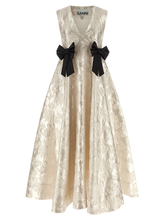 Cloque V-Neck Gonne Bianco