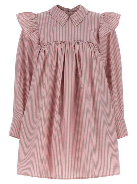 Striped Dress Gonne Rosa