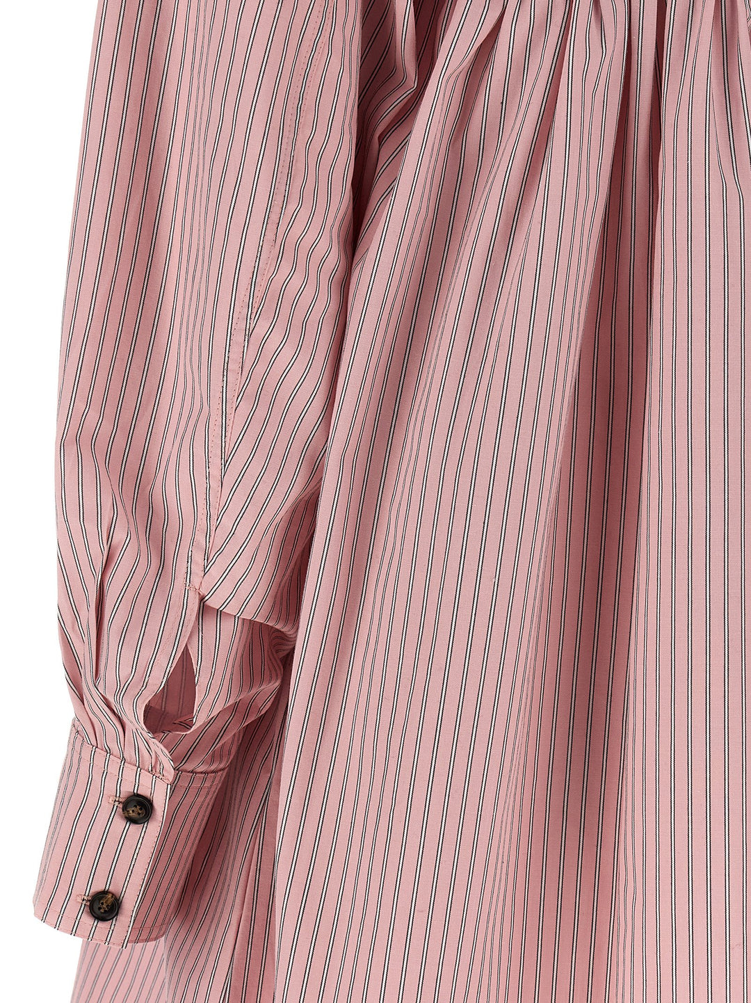 Ganni Striped Dress Gonne - Rosa | b6435cd334365fac9c58a514cb1fbab346279b8e
