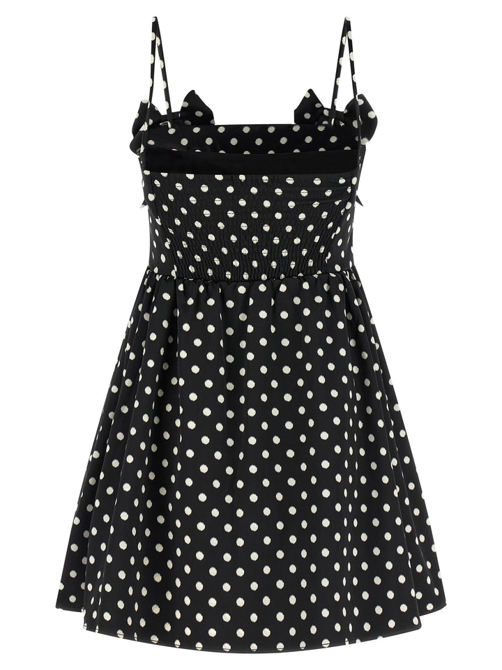 Ganni Polka Dot Gonne - Nero | bb7881825196f248b2a262273f0d3741a10dbc45