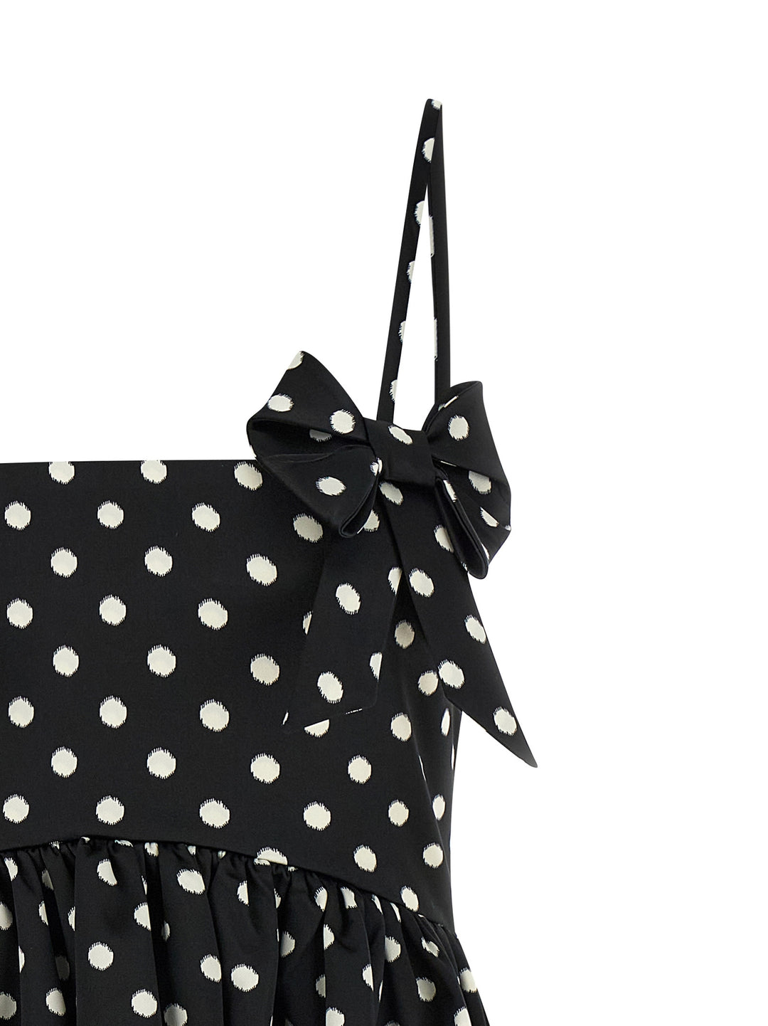 Ganni Polka Dot Gonne - Nero | 2c316dfaa1d31e3283b0687e23f0ef12292b3e86