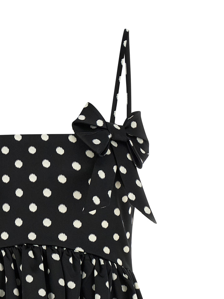 Ganni Polka Dot Gonne - Nero | 2c316dfaa1d31e3283b0687e23f0ef12292b3e86