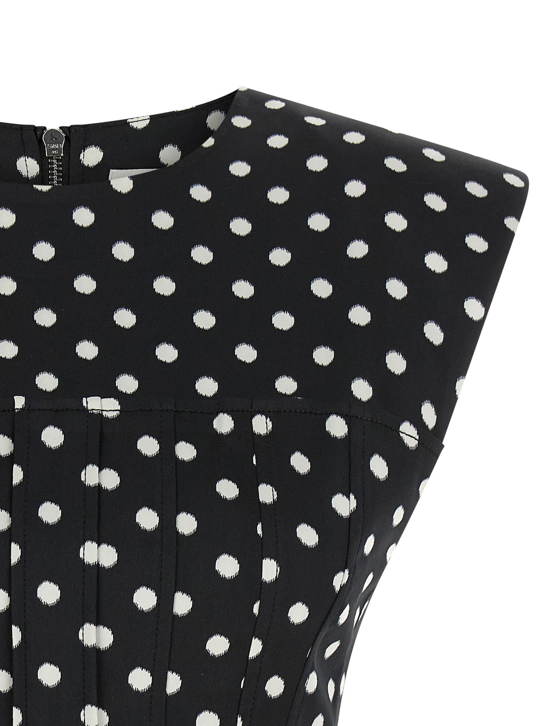 Ganni Polka Dot Top - Nero | af3e07b16c0e069f4f7f4e127081655031264e4f
