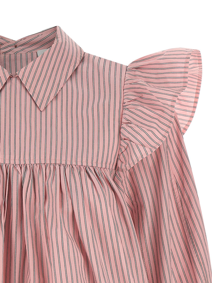 Ganni Striped Blouse Camicie - Rosa | b62f24e26908890664de74eb3cb4bc3d57093eec