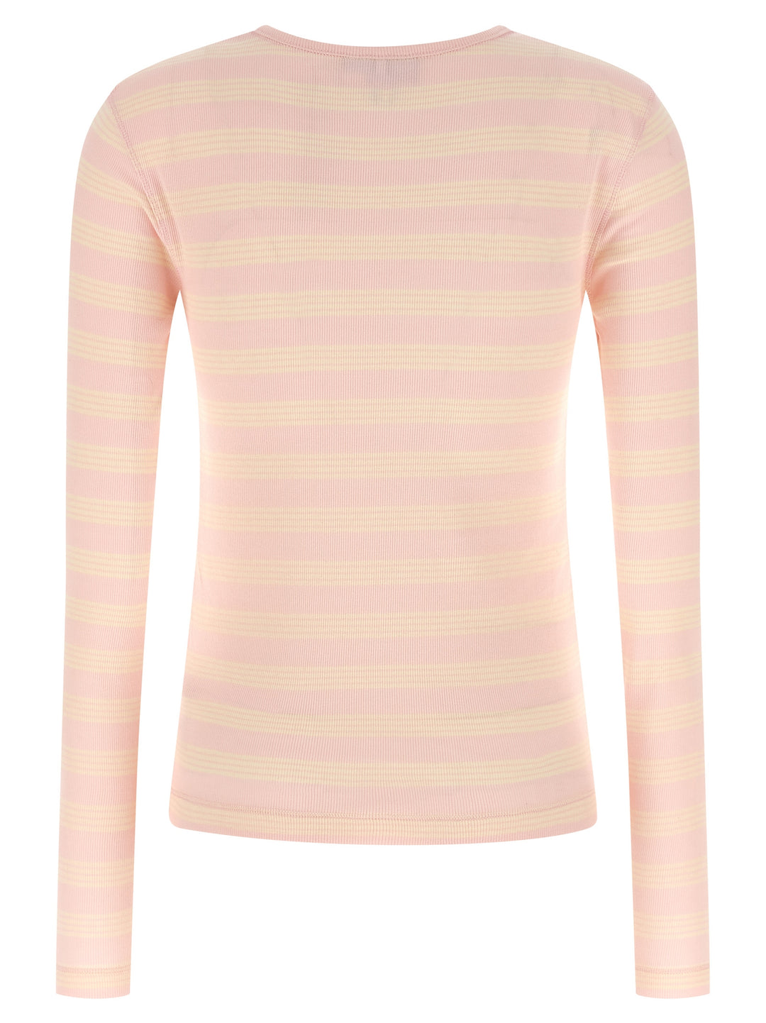 Ganni Striped Sweater T shirt - Rosa | 4d08354a96c45045b11487fc7cab63a6a75f07bf