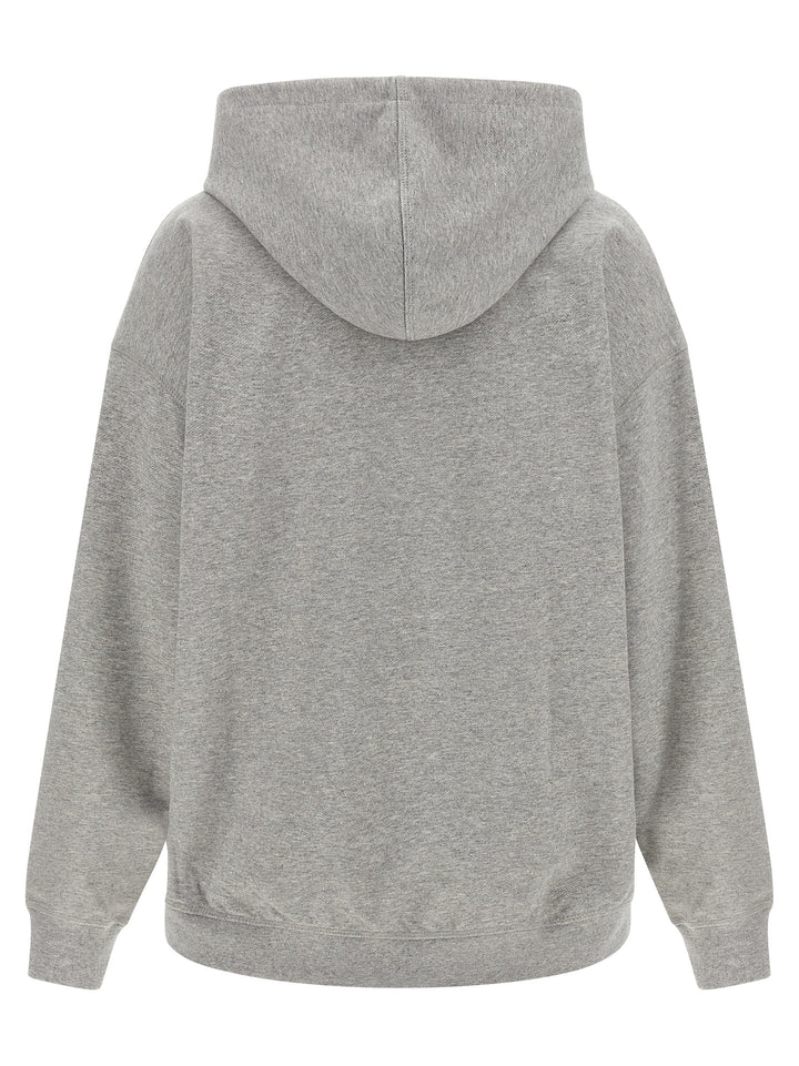 Ganni Grey Tiger Felpe - Grigio | 6b08663e8e8cbb7ae560b3b0f9a09b6024ccbeb4