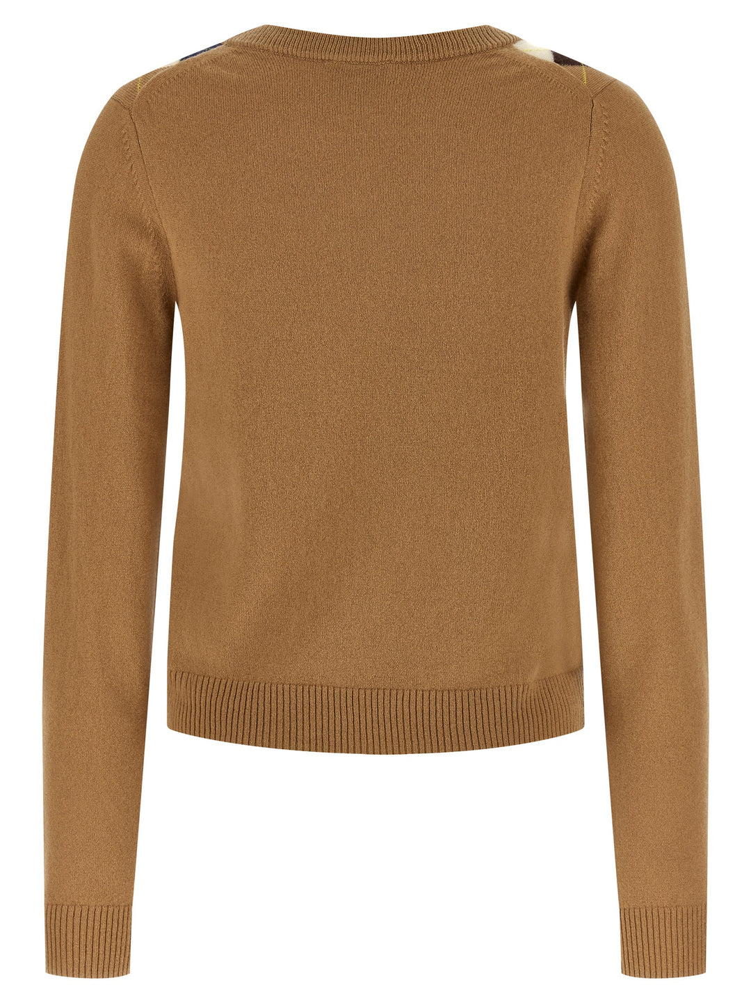 Ganni Diamond-Shaped Cardigan Maglioni - Beige | b9f91ccef069f95863192f15b3ec98948a4fb5c4