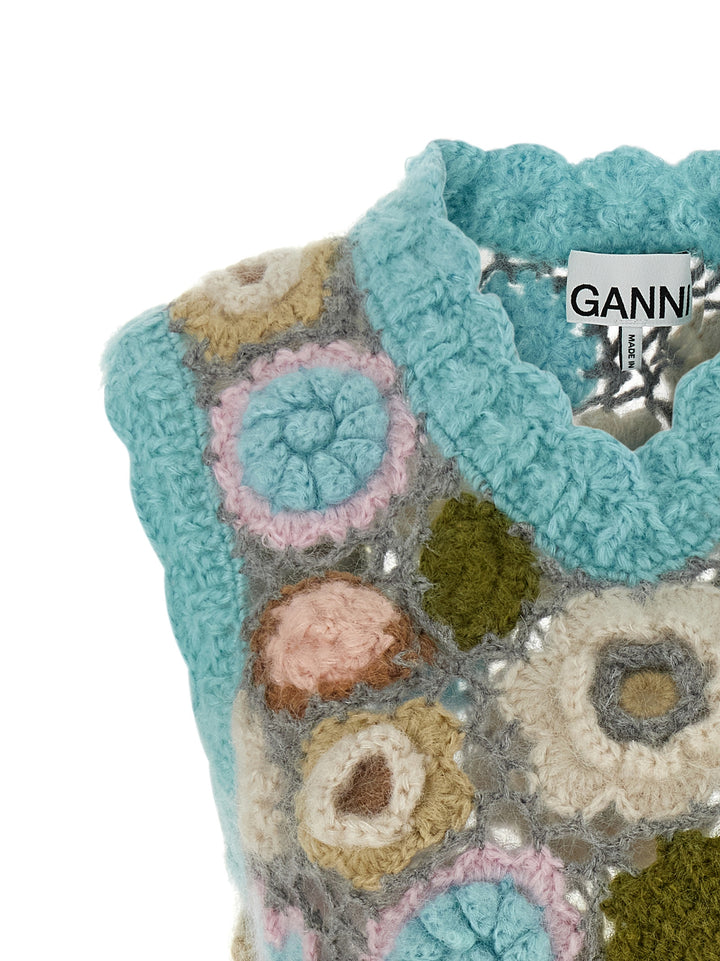 Ganni Dreamy Floral Gilet - Multicolor | 48553d262ea5e0e042c039483c434bc1f4e6749d